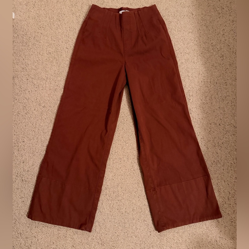 NWT Spanx Cropped Wide Leg Pant - Picture 2 of 4